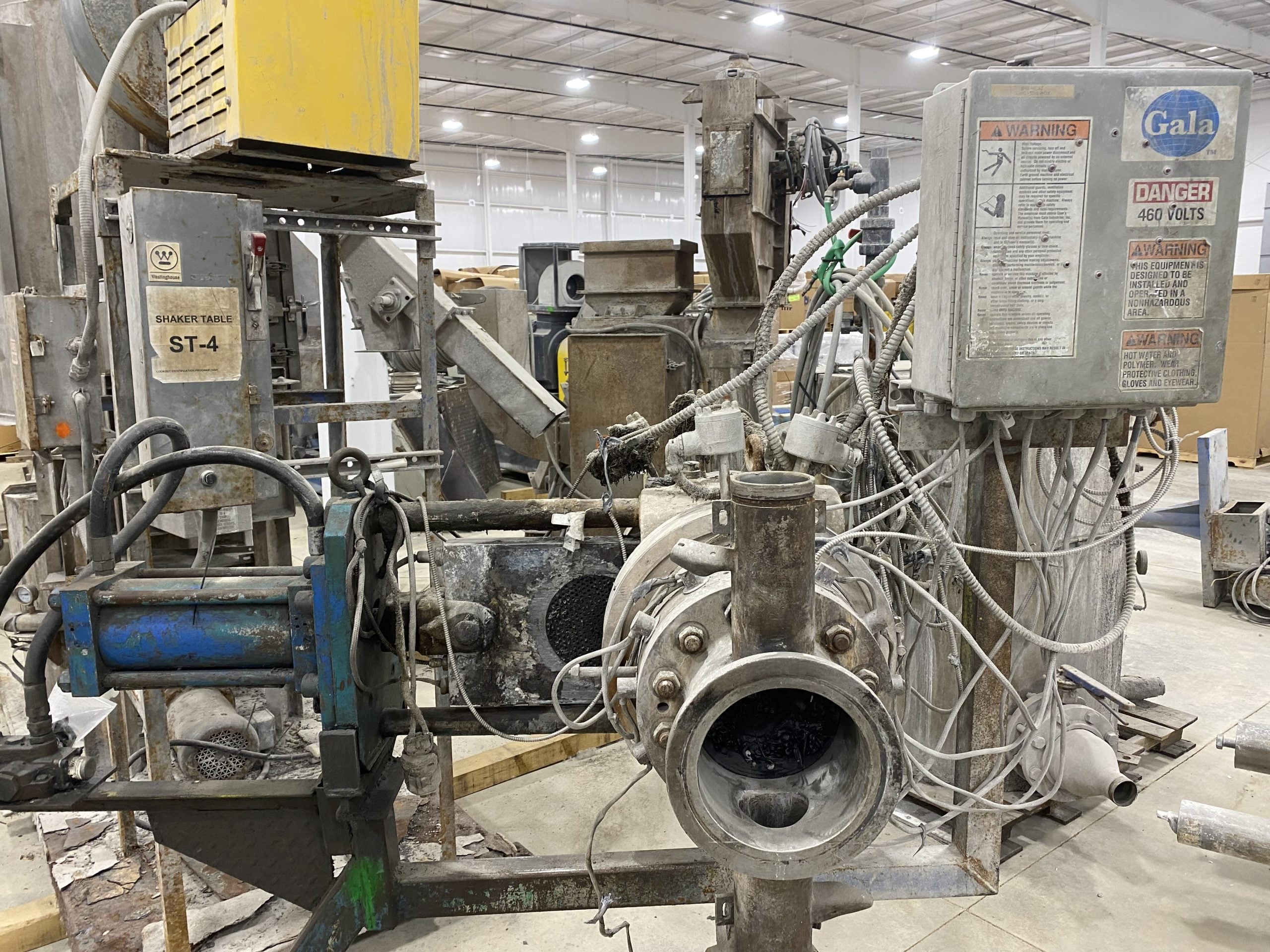 Gala #5, underwater pelletizer, TWS 40 tempered water system, 8.1 spin dryer, 12 hole die, control panel - Image 8