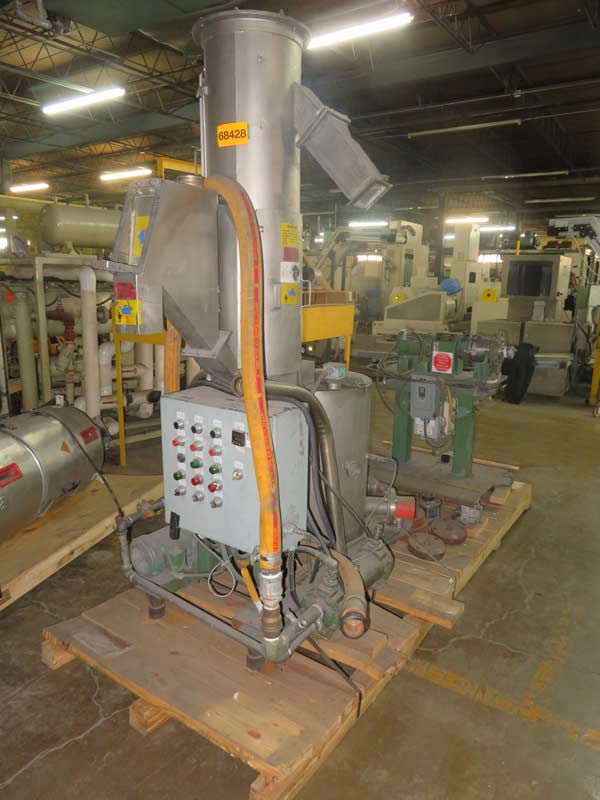 Gala #5MUP, underwater pelletizing system, 2 HP cutter, 4 blade hub, TWS-40 water system, 8.2 BF dryer, 3 - Image 2