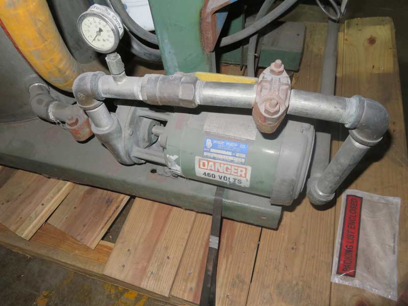 Gala #5MUP, underwater pelletizing system, 2 HP cutter, 4 blade hub, TWS-40 water system, 8.2 BF dryer, 3 - Image 4