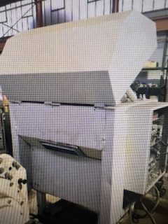 Reiter Automatik #ASG300, strand pelletizer, solid helical rotor, power roll feed, pneumatic tension control - Image 2