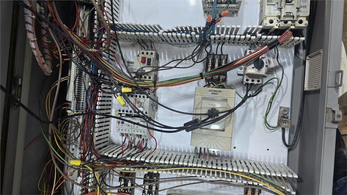 Xaloy #WRP12, water ring pelletizer, 30 hole die head, spin dryer, heat exchanger, control panel, 480 V. - Image 8