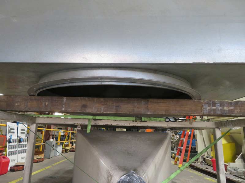 Sterling #9917EL, elutriator system, 10,000 lb/hr, 30 HP take off blower, 25 HP feed blower, #19 cyclone - Image 8