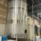 12000 gallon A & B Process, jacketed mix tank, 304L Stainless Steel, load cells, 3 HP mixer, spray balls, 2019 - Image 4