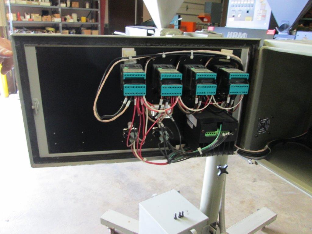 3/4" Youngstown #MO-1402, pedestal extruder, 20:1 L/D, air cooled, 1 HP DC, Dart drive, under 20 hours - Image 5
