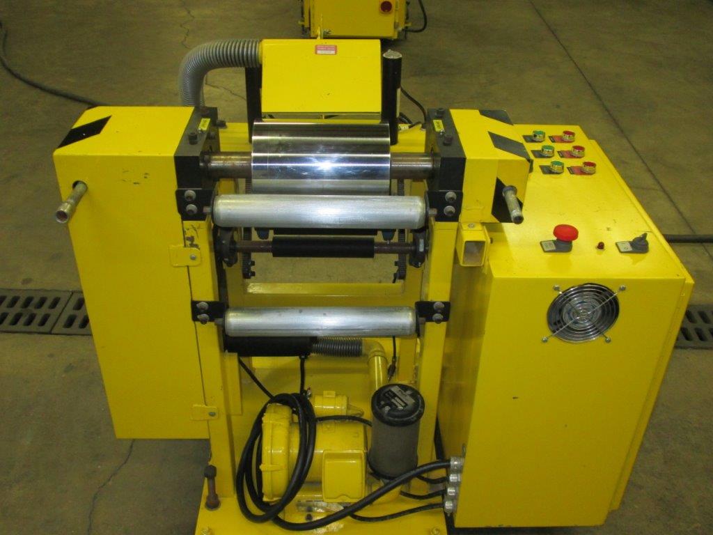 8" Wayne, lab cast film line, 6" diameter roll, air knife, winder, 1/4 HP DC, 220 V., 1 Ph. - Image 1