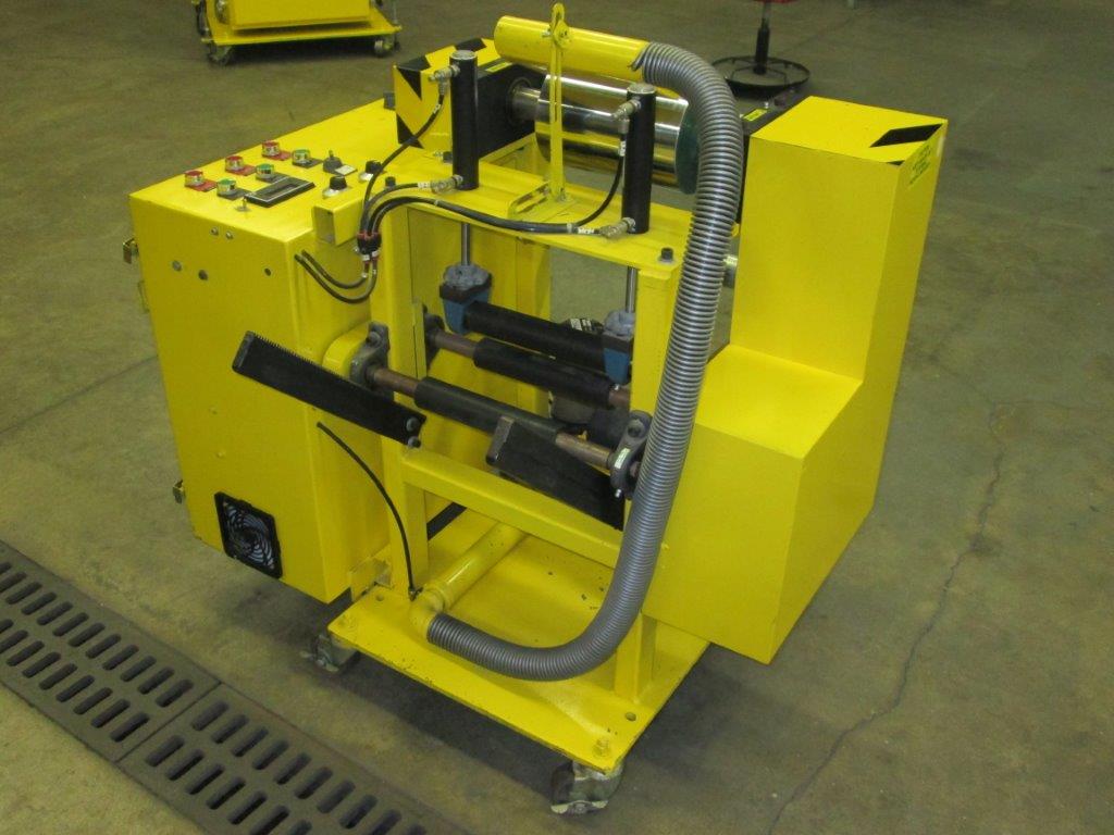 8" Wayne, lab cast film line, 6" diameter roll, air knife, winder, 1/4 HP DC, 220 V., 1 Ph. - Image 2