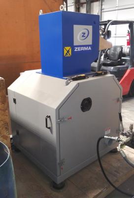 11.8" x 14.6" Zerma #GST250300, plastic granulator, 10 HP, open rotor, tangential, sound enclosure, 200 - Image 1