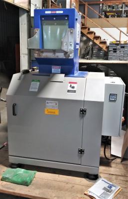 11.8" x 14.6" Zerma #GST250300, plastic granulator, 10 HP, open rotor, tangential, sound enclosure, 200 - Image 3