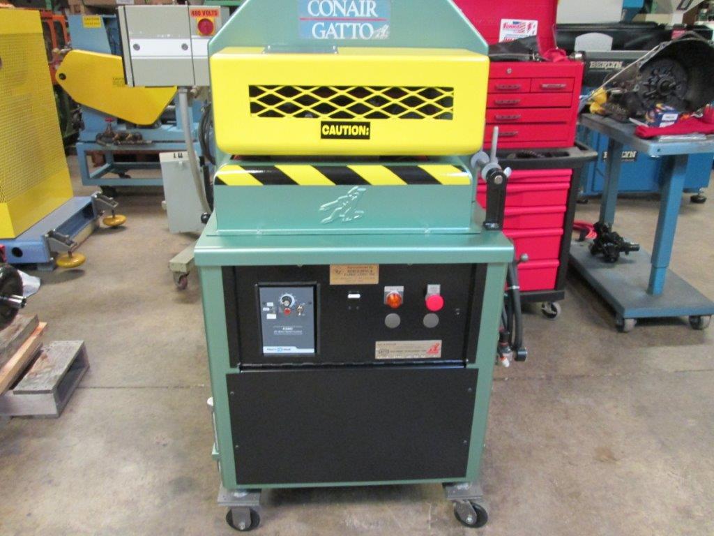 Gatto, 4" x 20" belt puller, 2 HP DC, 0-200 FPM, 230 V., Rebuilt - Image 1