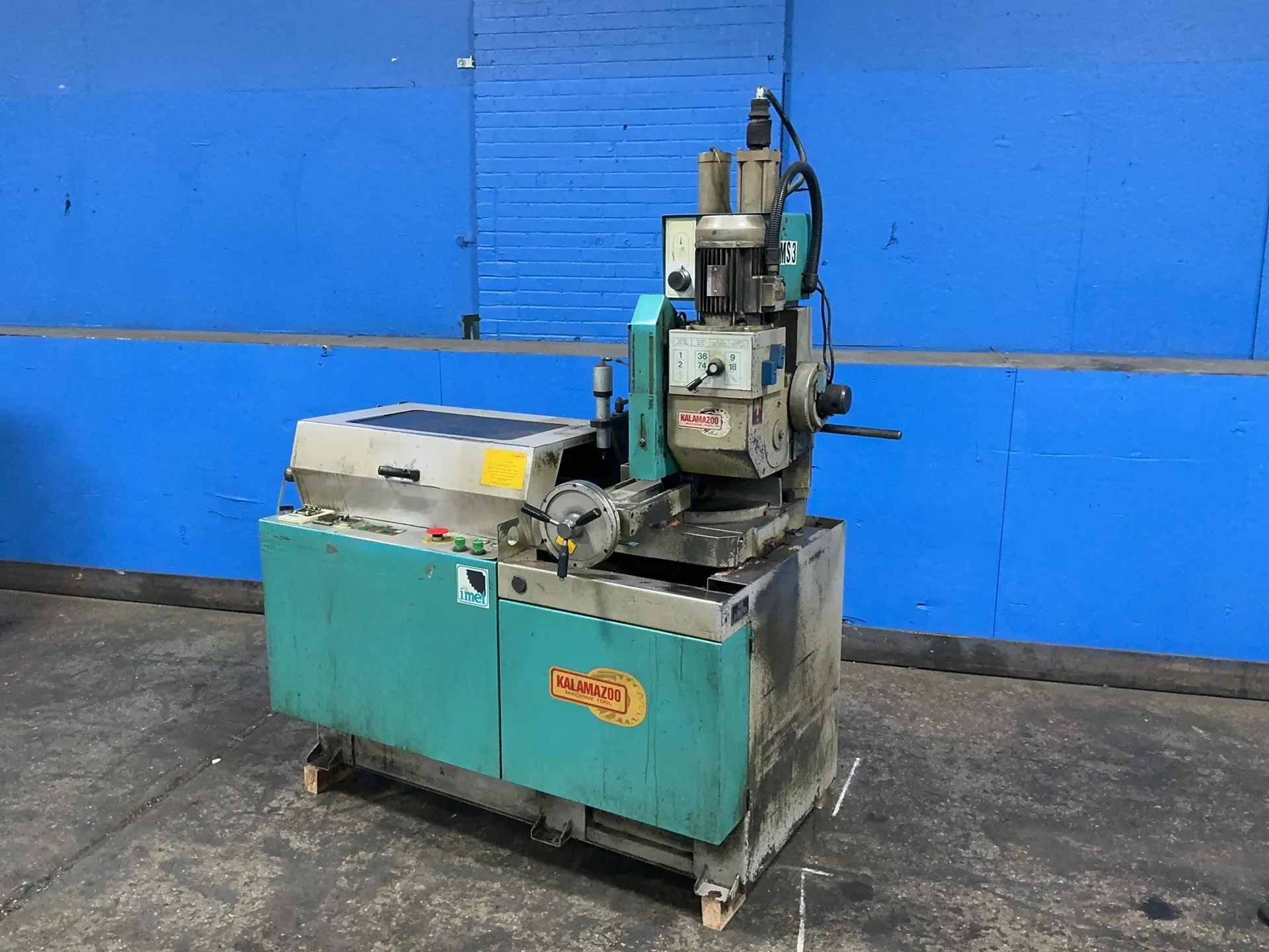 12" Kalamazoo #C350A, metal cutting saw, 230 V. - Image 1