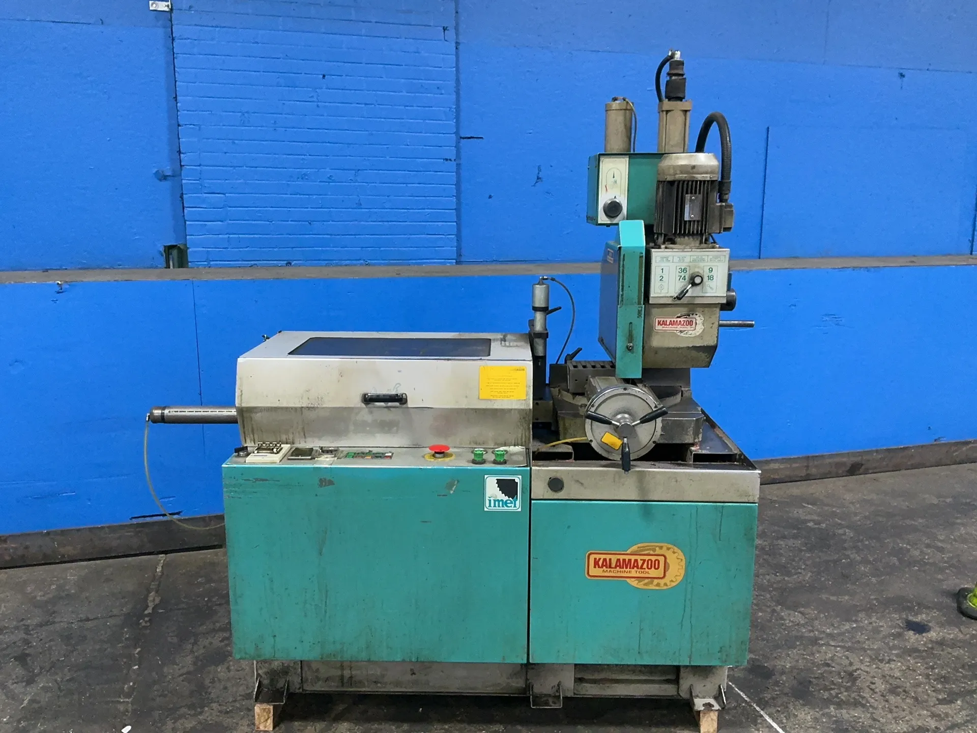 12" Kalamazoo #C350A, metal cutting saw, 230 V. - Image 2
