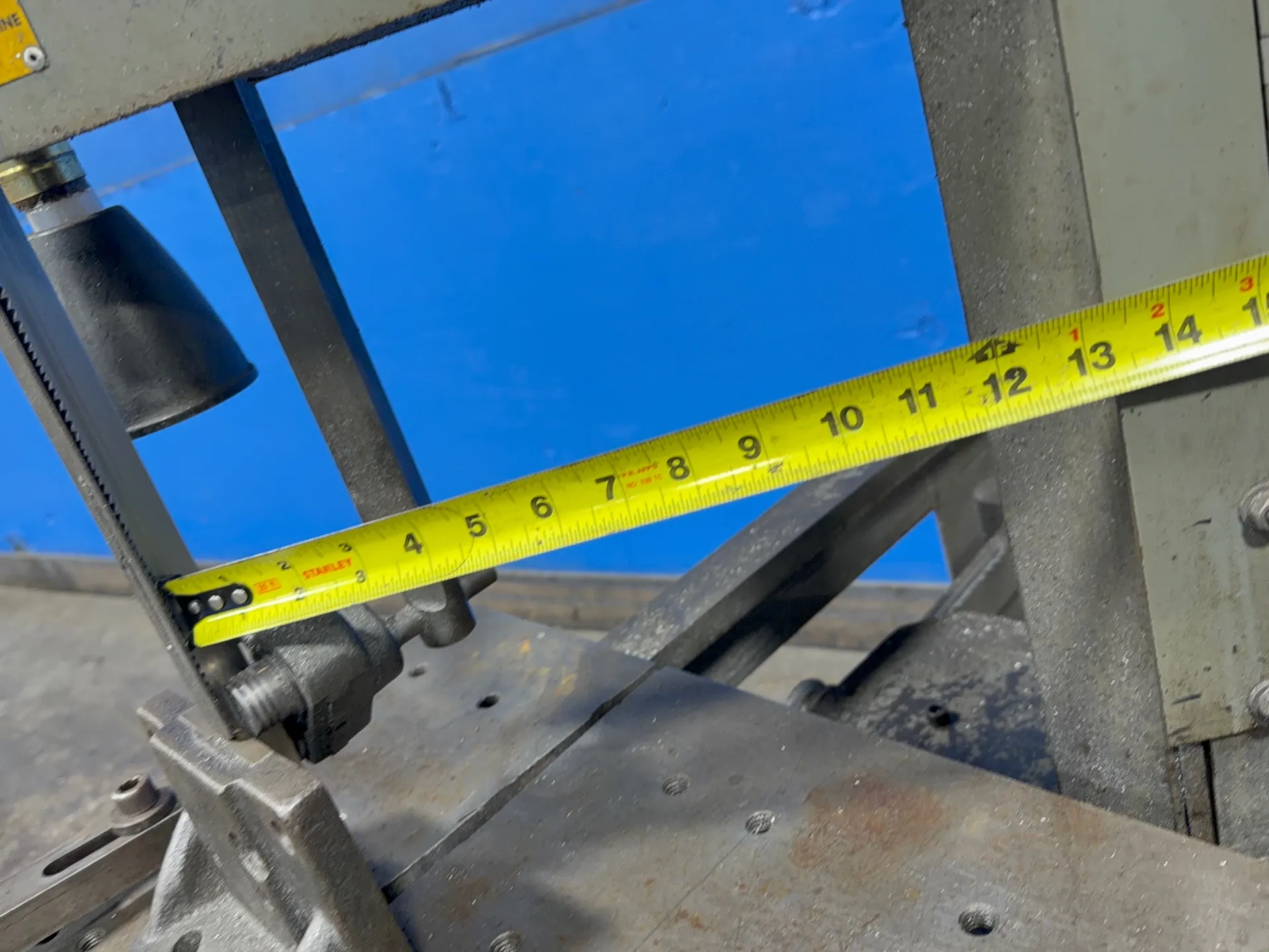 12" Parma #WORK-A-MATIC, vertical band saw, 29" x 18" table - Image 3
