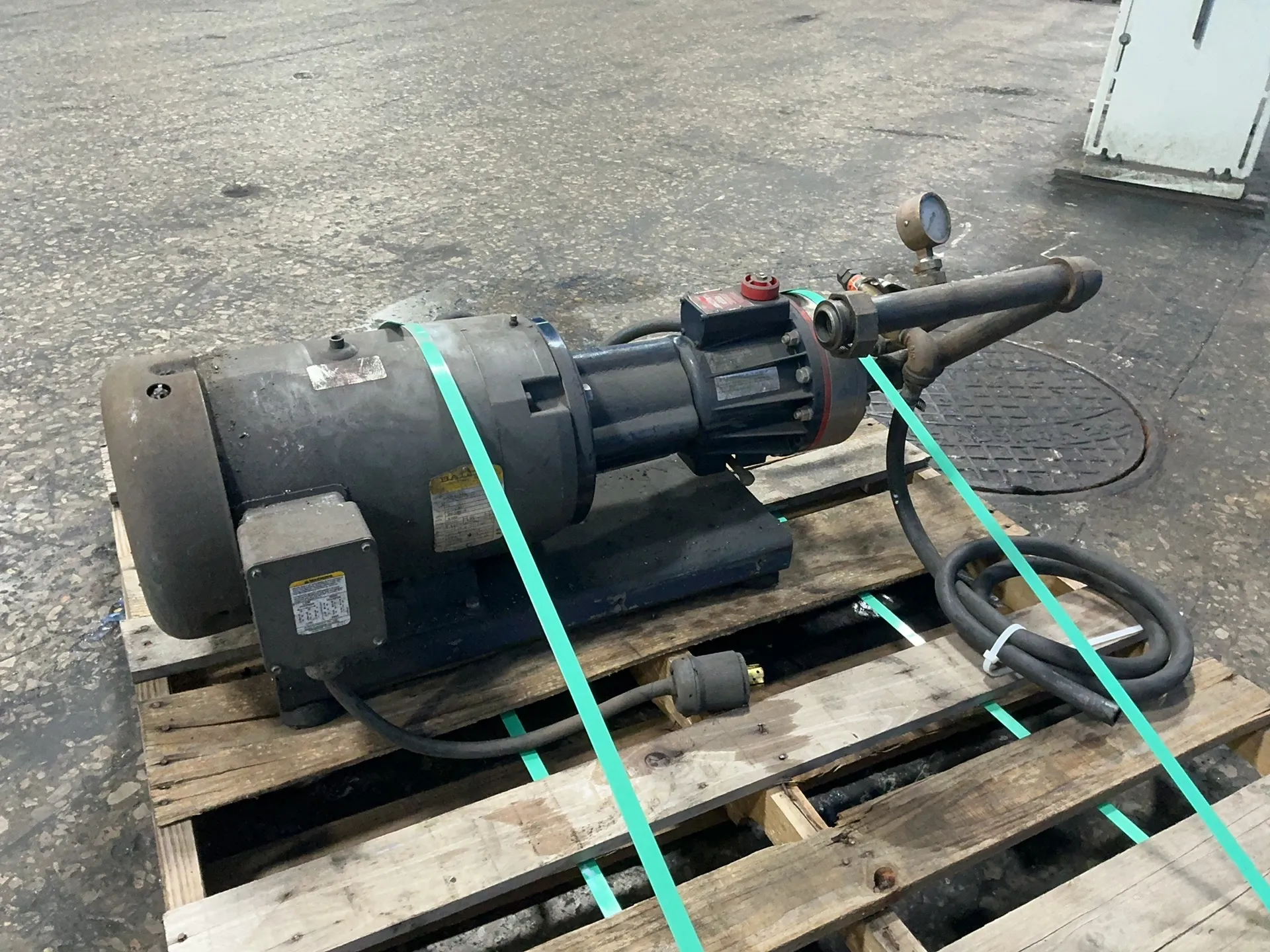Wanner Engineering #D10XL005HEHA, Hydra-Cell pump, 3 HP, 1160 RPM, 230/460 V. - Image 4