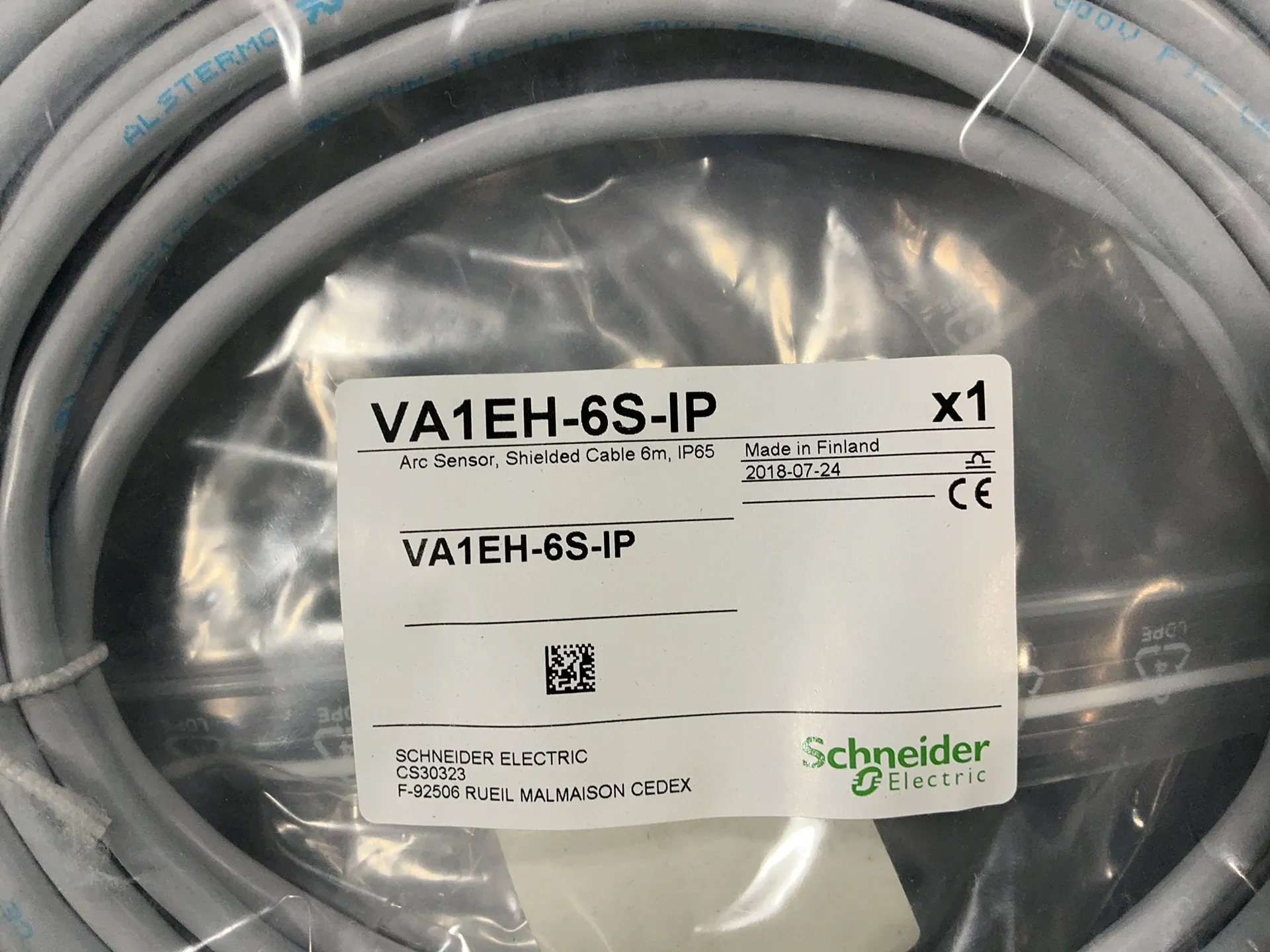 Schneider Electric #VA1EH-6S-1P, arc sensor with shielded cables, 6 M (3 available) - Image 3