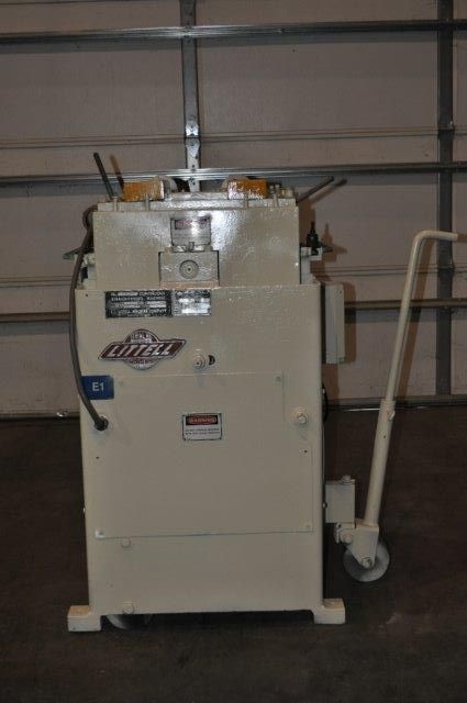 8" x .025" Littell #208-17PD, stock straightener, 17-rolls, 1.2" roll diameter, 1971, #13094J - Image 1