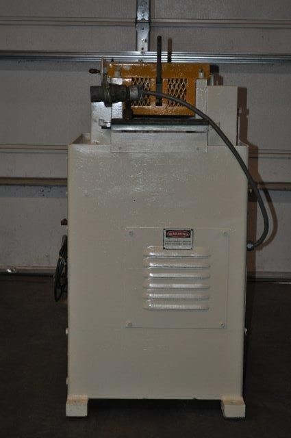 8" x .025" Littell #208-17PD, stock straightener, 17-rolls, 1.2" roll diameter, 1971, #13094J - Image 3