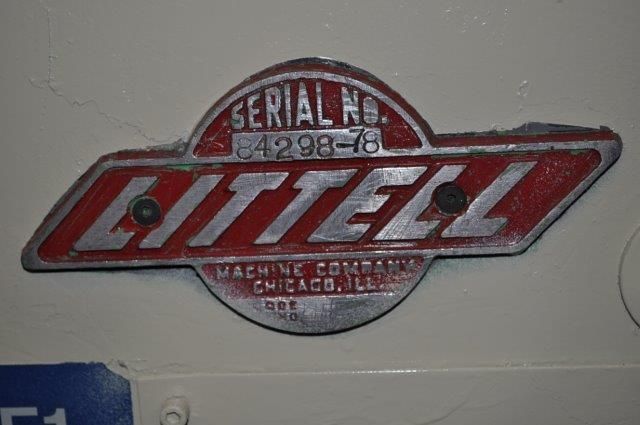 8" x .025" Littell #208-17PD, stock straightener, 17-rolls, 1.2" roll diameter, 1971, #13094J - Image 6