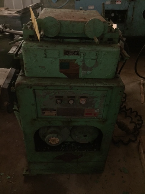 8" x .025" Littell #208-17PD, stock straightener, 17-rolls, 1.2" roll diameter, 1971, #12829J - Image 2