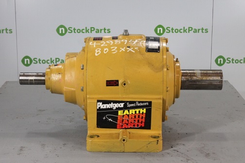 38.4 HP @ 1750 RPM, Rexnord #Earth, 54.45:1 ratio, inline, unused - Image 1