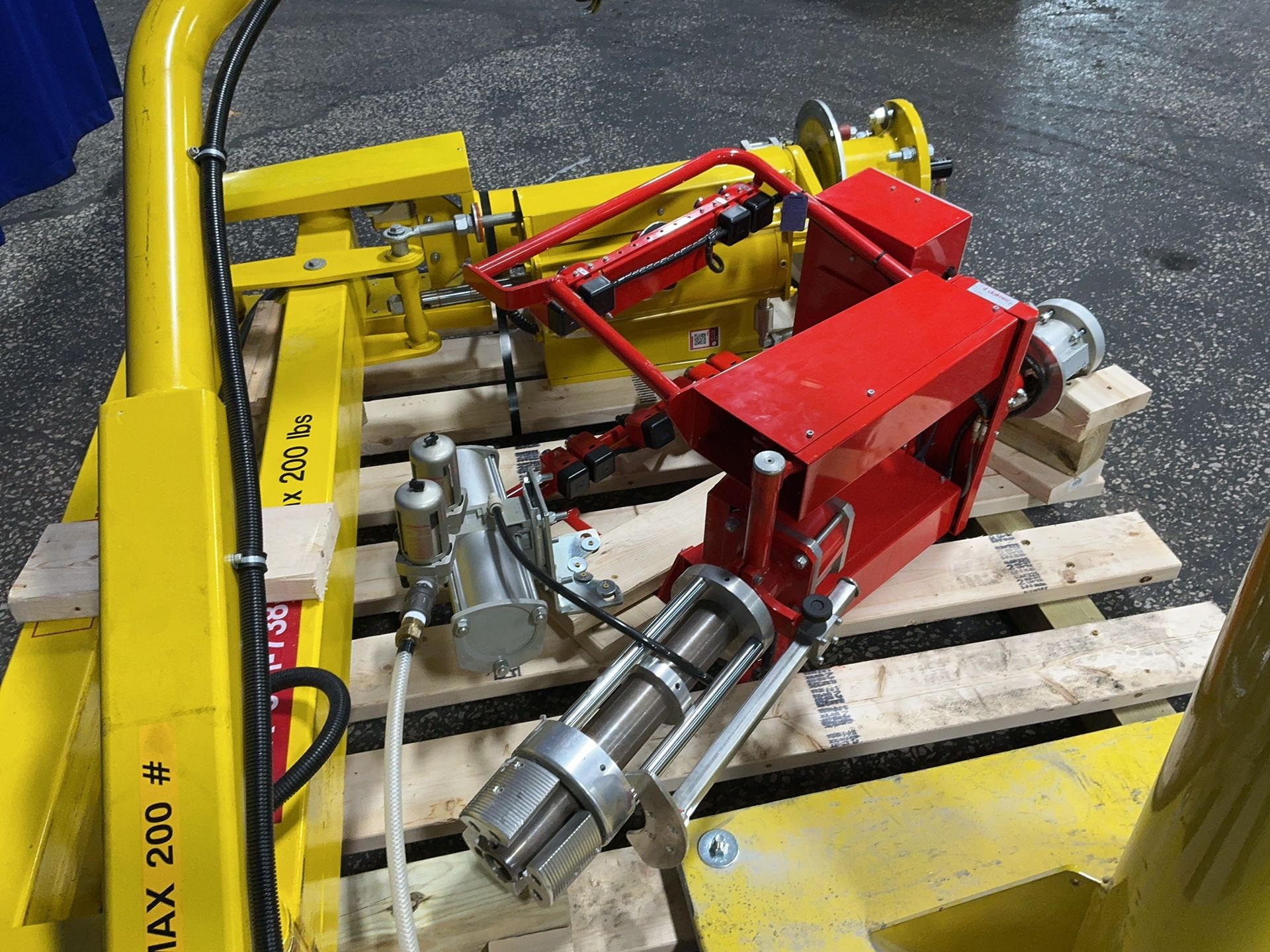 200 lb. Dalmec, Lift-Assist Attachment, 72" travel length, 120" H - Image 5