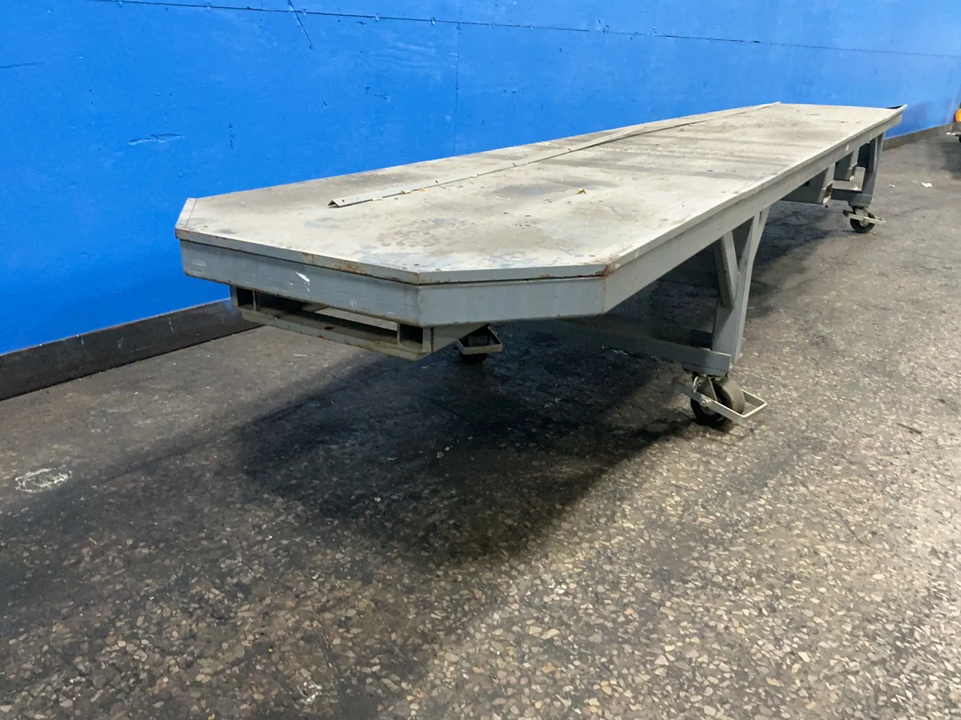 6,900 lb. Material Handling Dolly, 253" x 40" x 30", 4 wheel (2 available) - Image 3