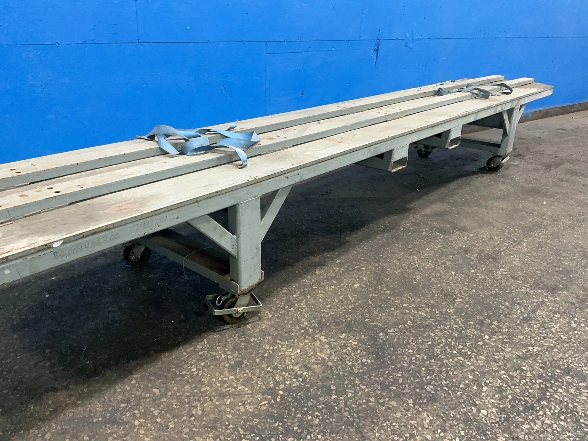 6,900 lb. #90D183, Material Handling Dolly, 253" x 40" x 30", 4 wheel, 1998 (2 available) - Image 3
