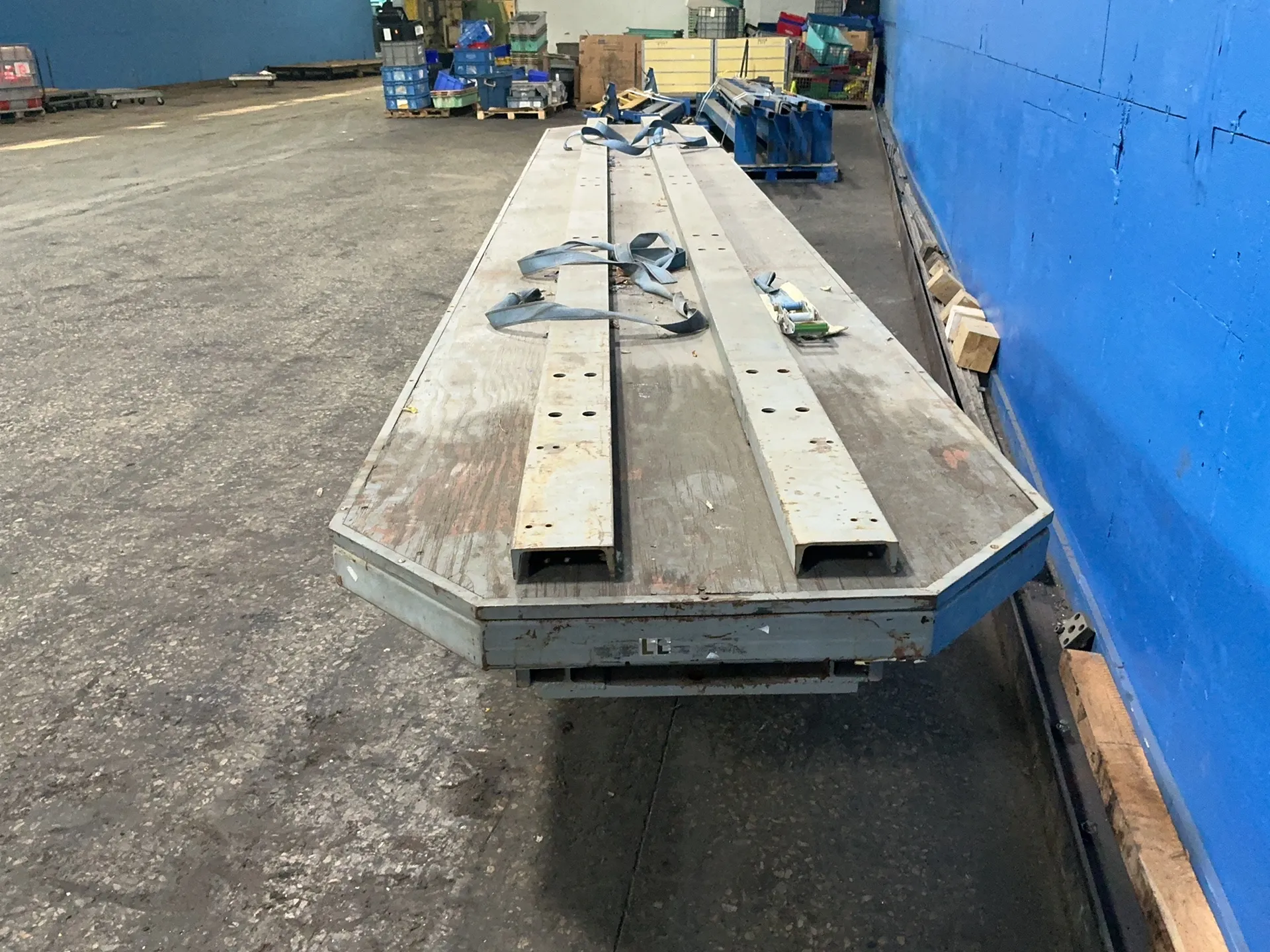 6,900 lb. #90D183, Material Handling Dolly, 253" x 40" x 30", 4 wheel, 1998 (2 available) - Image 6