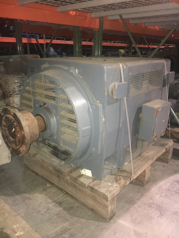 250 HP 1190 RPM General Electric, Frame 509LL, ODP, 2300 Volts - Image 1