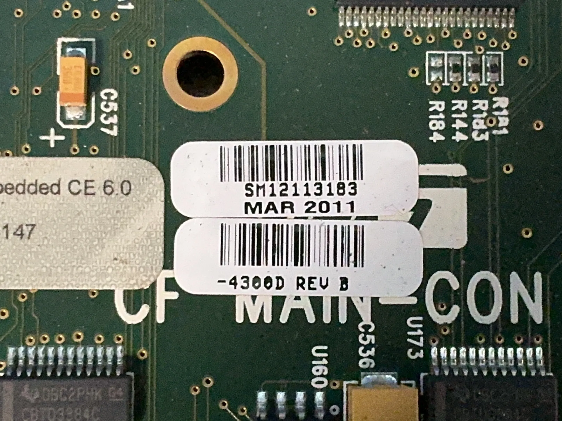 Haas #4300D, CNC Motherboard, Windows Embedded CE 6.0 - Image 4