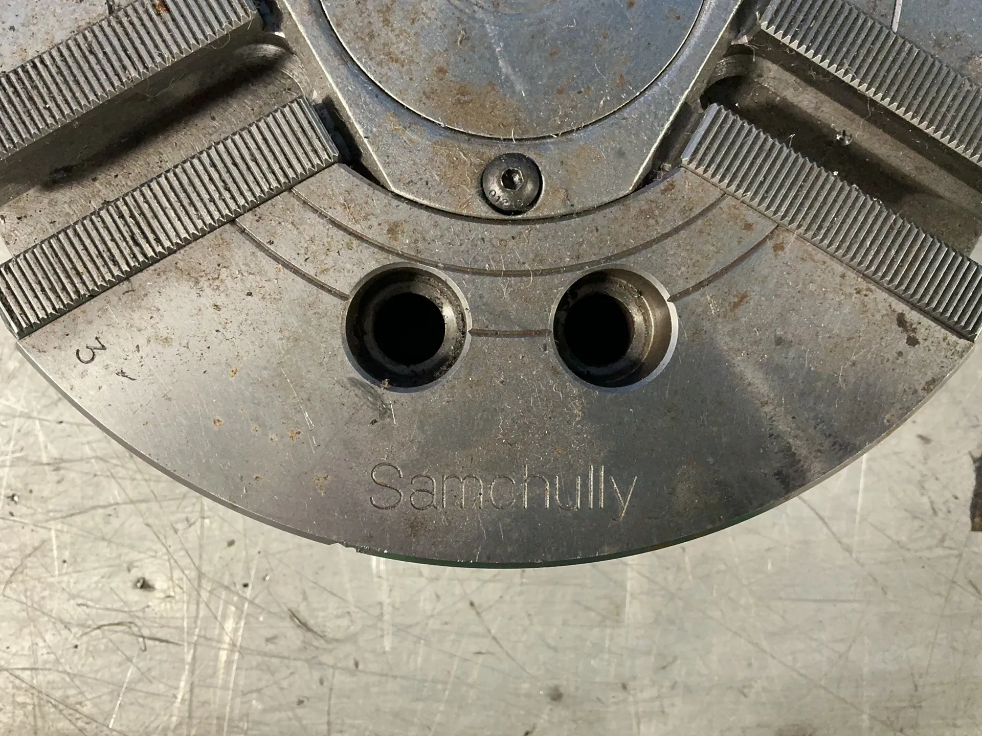8" Samchully #HH-208, 3-Jaw Chuck - Image 4