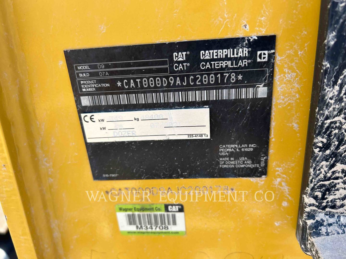 Caterpillar D9, 3759 hours, S/N: JC200178, 2021 - Image 6