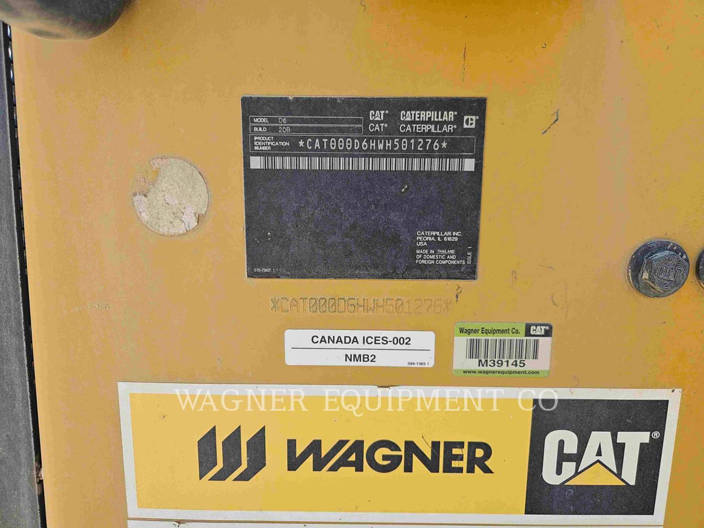 Caterpillar D6 VP, 1513 hours, S/N: WH501276, 2024 - Image 6