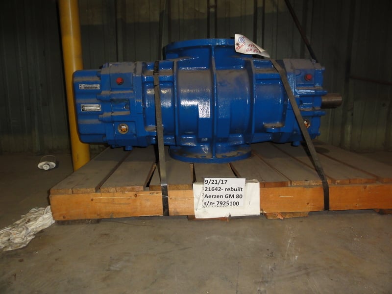 Aerzen #GM80L, serial #792510, rebuilt 11/2013 - Image 1