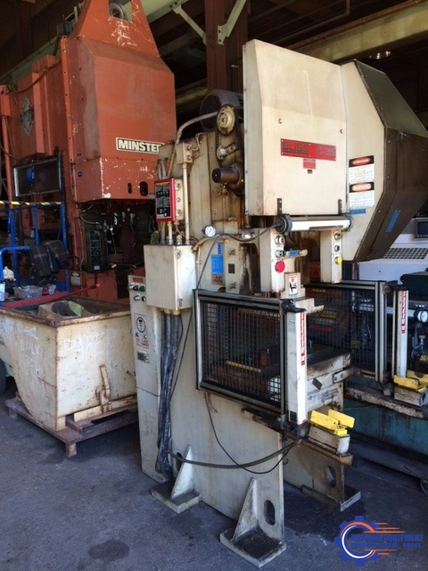 35 Ton, Bliss #C-35, gap frame punch press, 3" stroke, 11-3/4" Shut Height, s/n #H77177, 1998 - Image 1