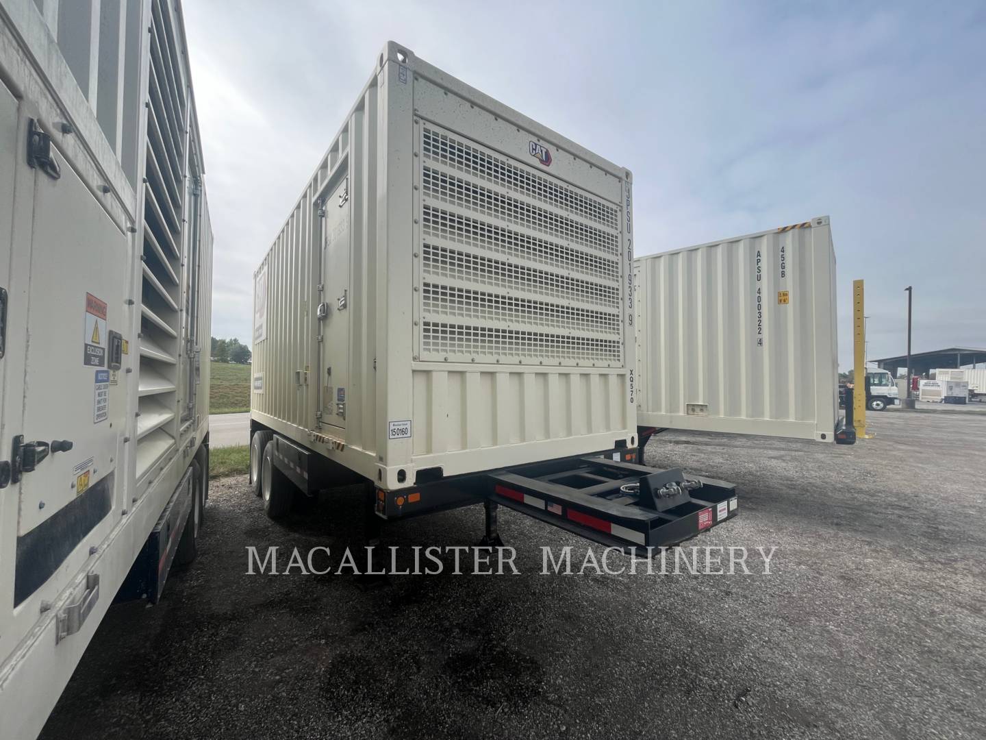 455 KW Caterpillar XQ570, Diesel, 1800 RPM, 480V, 1737 hours, 2020 - Image 5