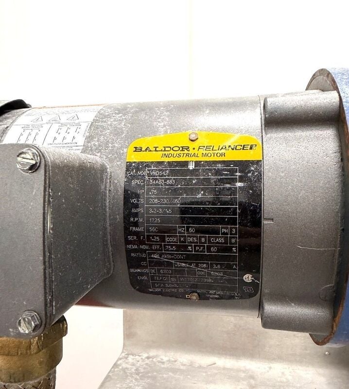 50 gallon Lee Industries #50D12T, Tri-Mix jacketed mix kettle, tilt-out agitation, full vacuum @ 260&deg;F, 40 - Image 8