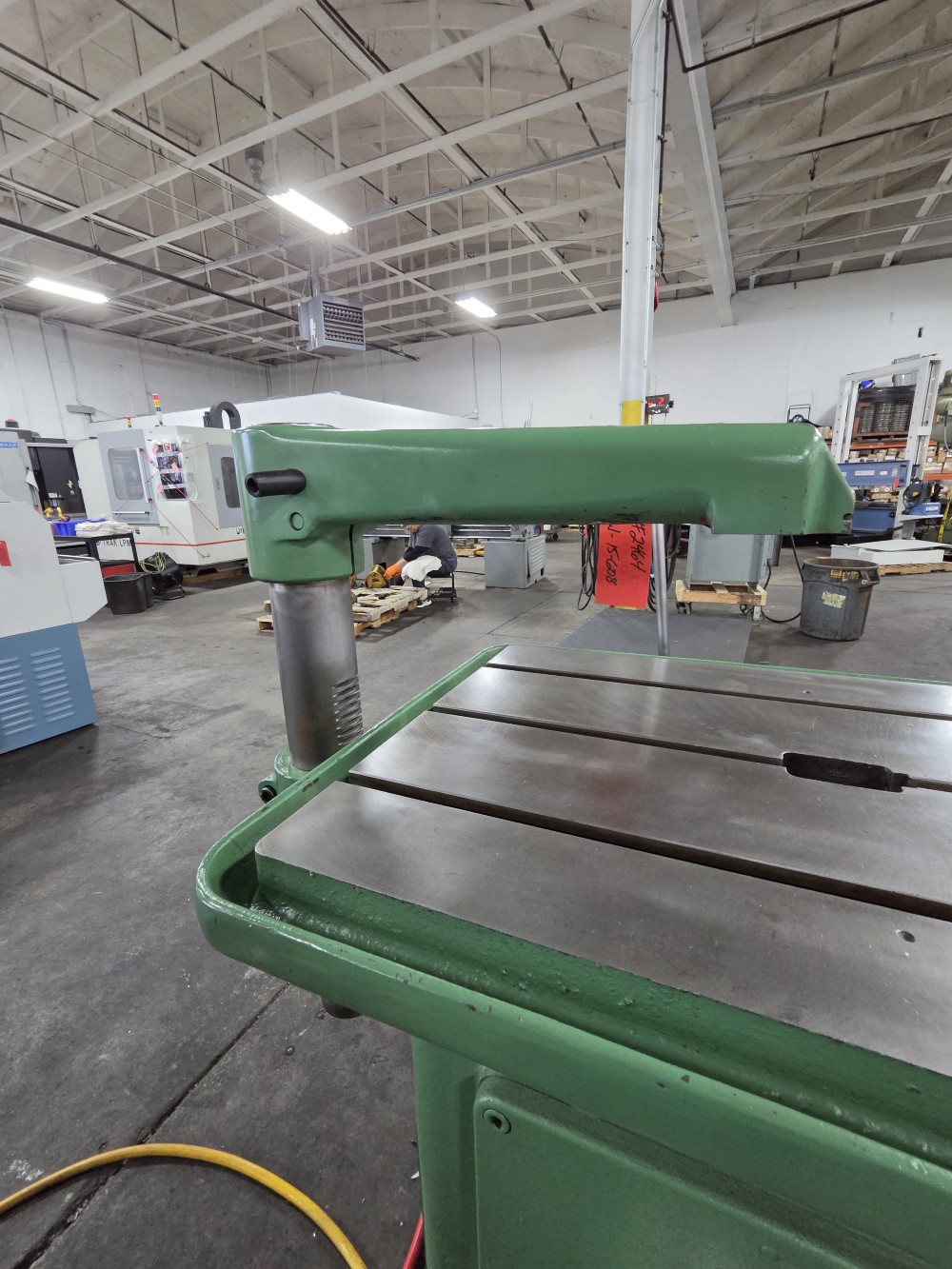 1-1/2" x 18" Hansford Davis #15, keyseater, 20" x31" tbl., 19" throat, 12" work height, 45 SPM, 2 HP, 460 V. - Image 7