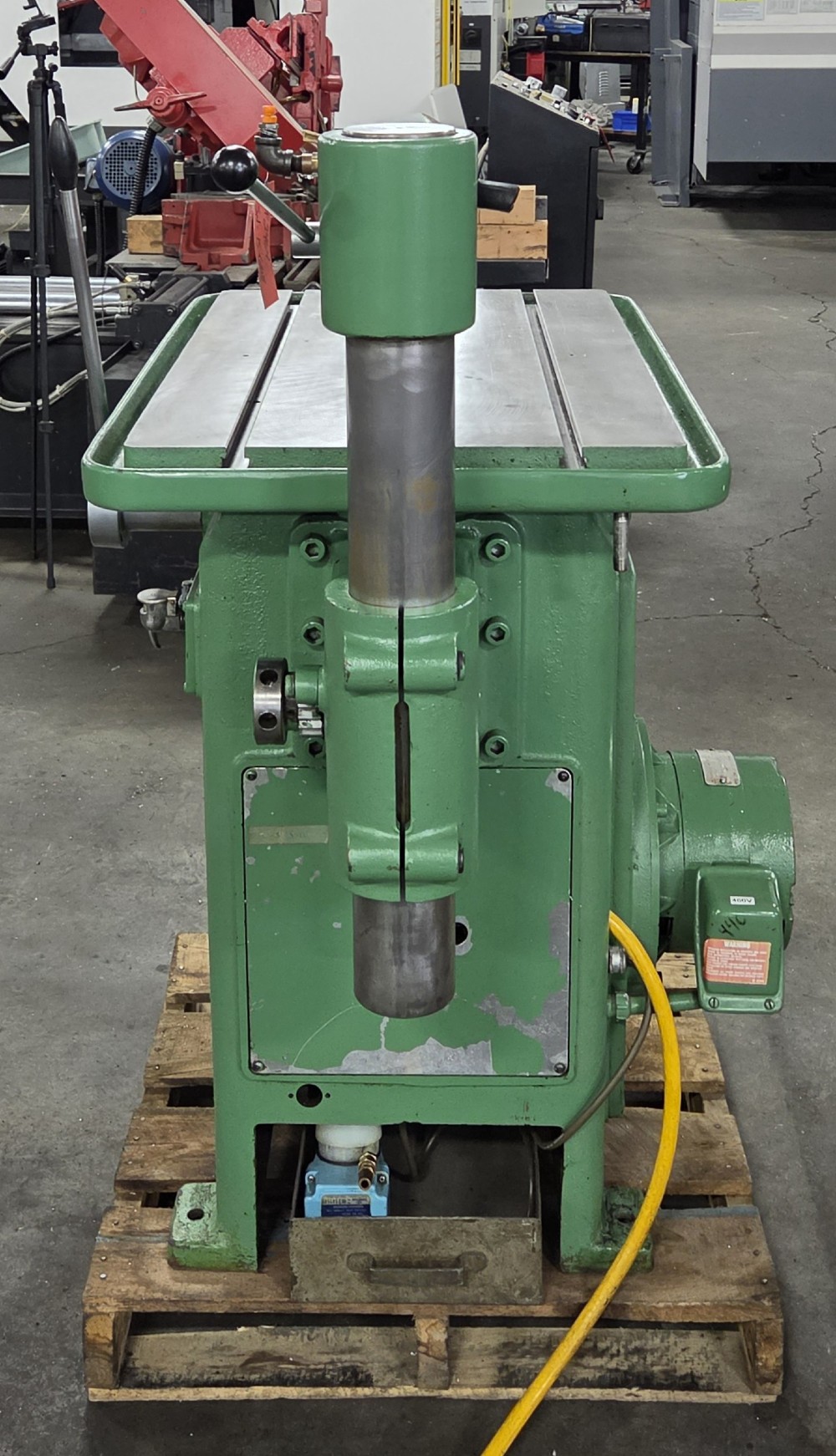 1-1/2" x 18" Hansford Davis #15, keyseater, 20" x31" tbl., 19" throat, 12" work height, 45 SPM, 2 HP, 460 V. - Image 8