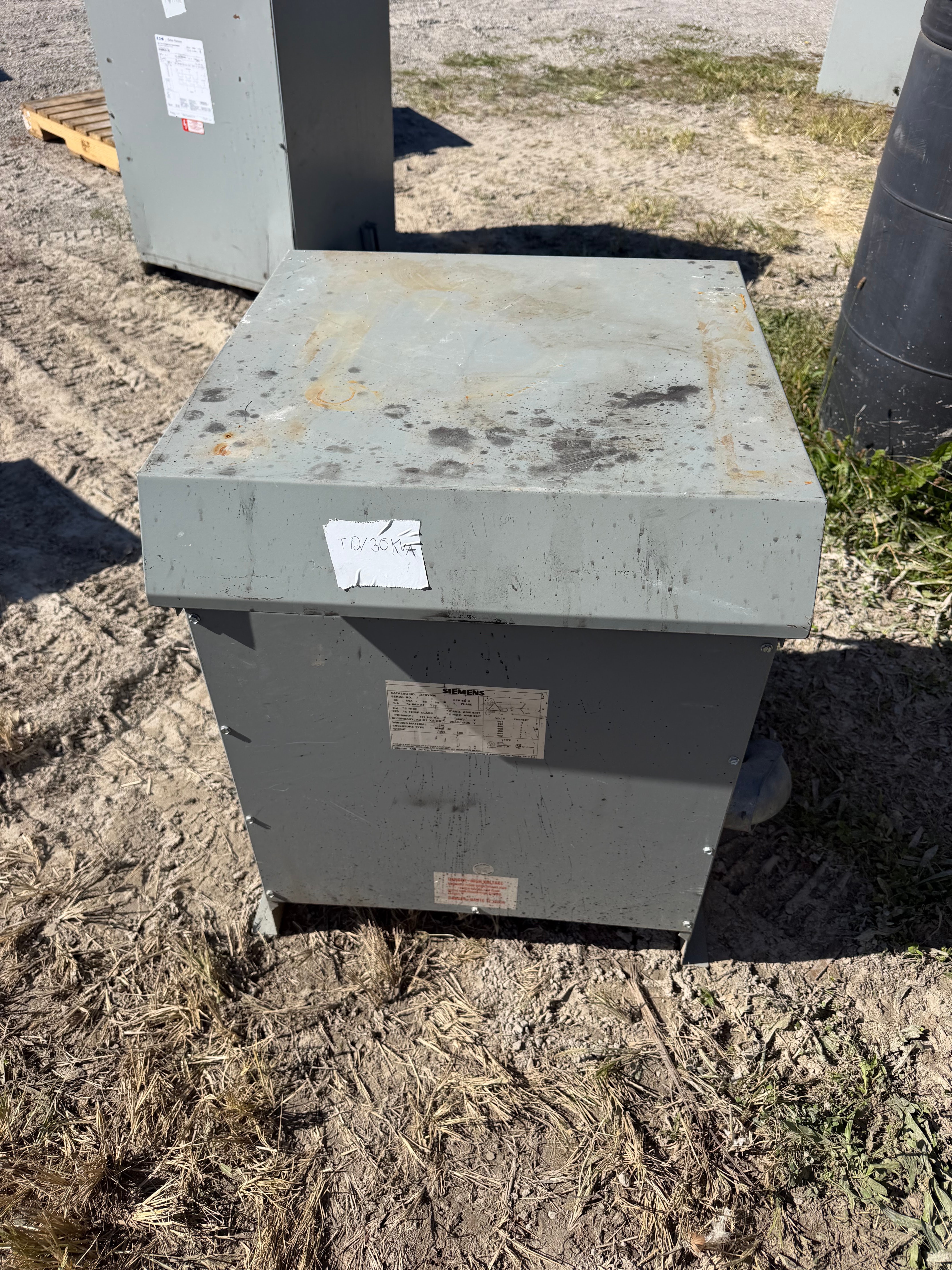 30 KVA 480 Primary, 208Y/120 Secondary, Siemens #3F3Y030, Dry Type Transformer, 3 Phase, 60 Hz, 150&deg;C Rise - Image 9