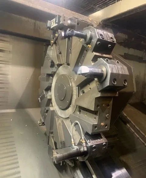 Okuma #LB-45II, CNC Lathe, 17.32" X, 81.1" Z, 35.4" swing, 26" turning diameter, 15" chuck, 4.33" spindle - Image 4