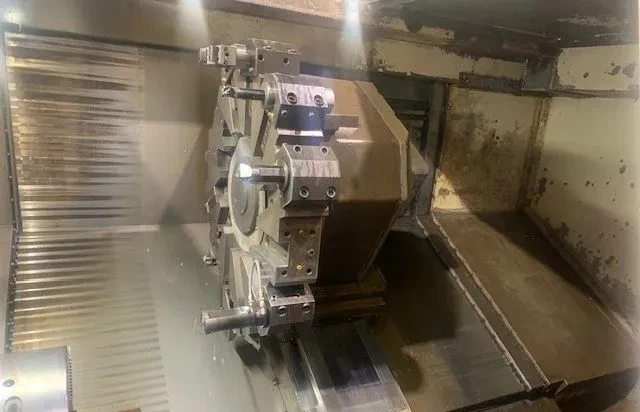 Okuma #LB-45II, CNC Lathe, 17.32" X, 81.1" Z, 35.4" swing, 26" turning diameter, 15" chuck, 4.33" spindle - Image 5