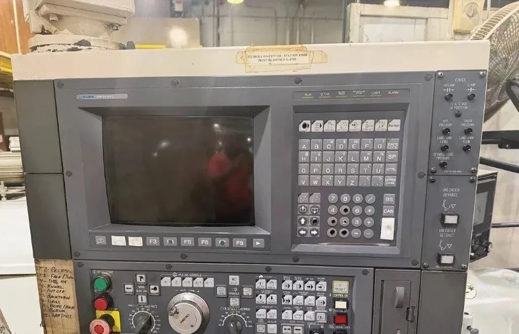 Okuma #LB-45II, CNC Lathe, 17.32" X, 81.1" Z, 35.4" swing, 26" turning diameter, 15" chuck, 4.33" spindle - Image 10