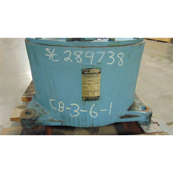 6 HP @ 1750 RPM, Foote-Jones Dresser #575-100 WHA, 15 RPM output, 112.14:1 ratio - Image 6