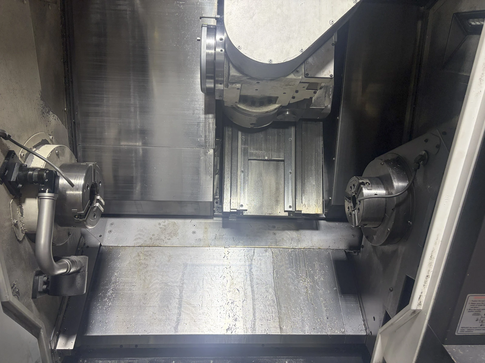 Okuma #Multus-B250II, 5-Axis CNC Lathe, 31.5" machining length, 40.5" centers, 23.62" turning diameter, 8" - Image 3