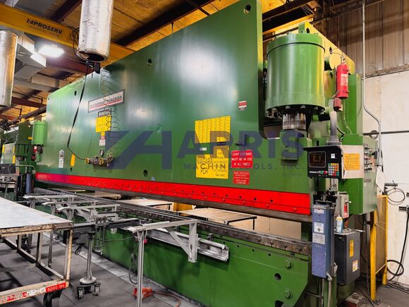 350 Ton, Clearing Niagara #HBM-350-26-28, CNC hydraulic press brake, 28' overall, 312" between housing, 12" - Image 1