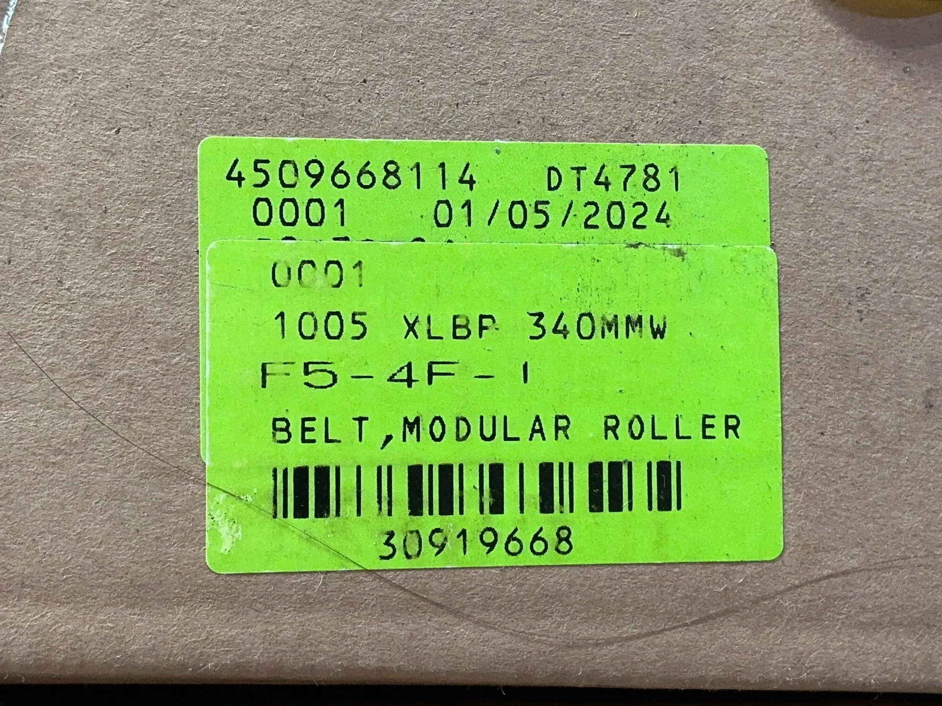 Plastic modular roller belts, LOT of 9 - Image 5