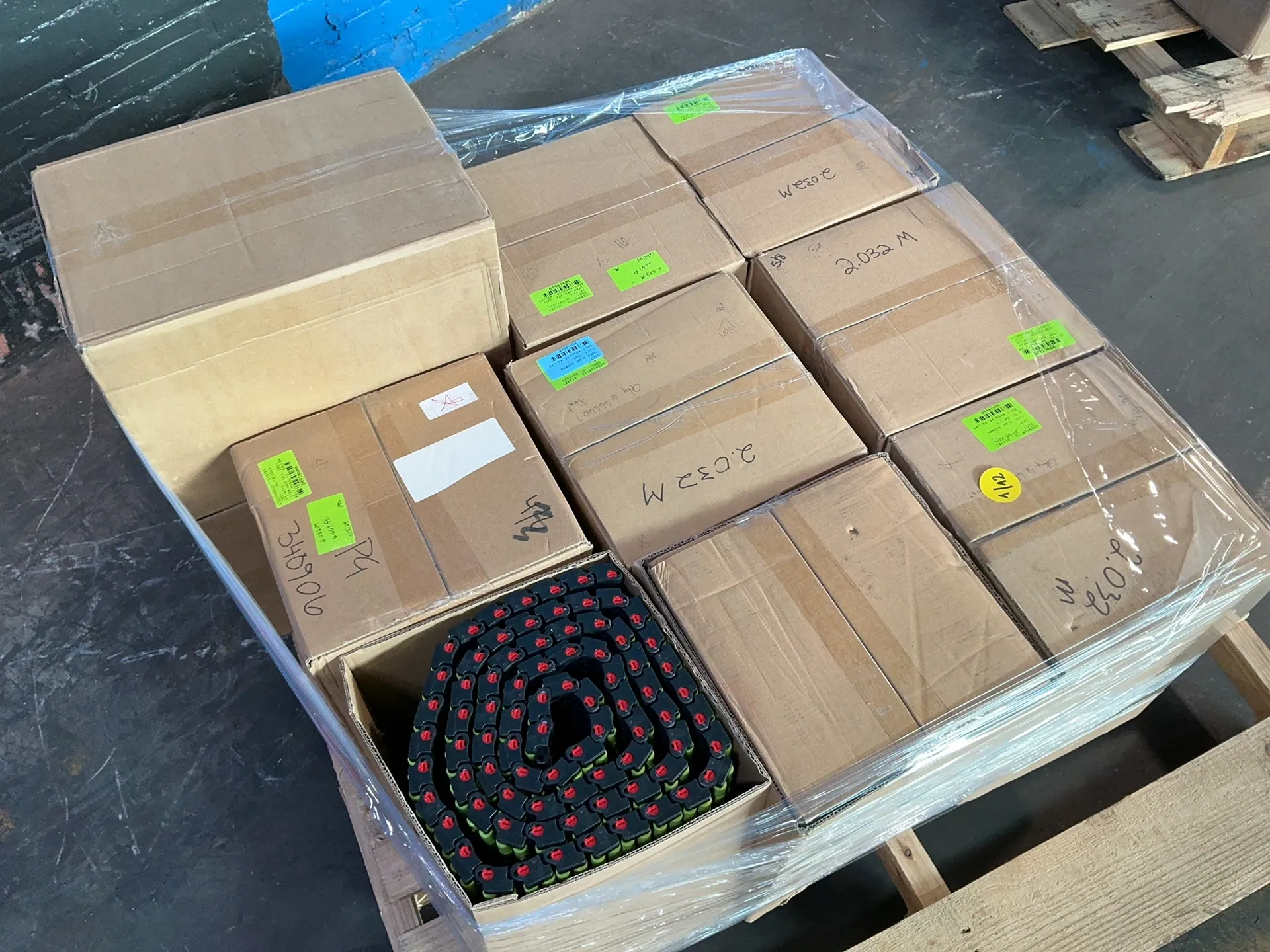 Plastic modular roller belts, LOT of 9 - Image 6