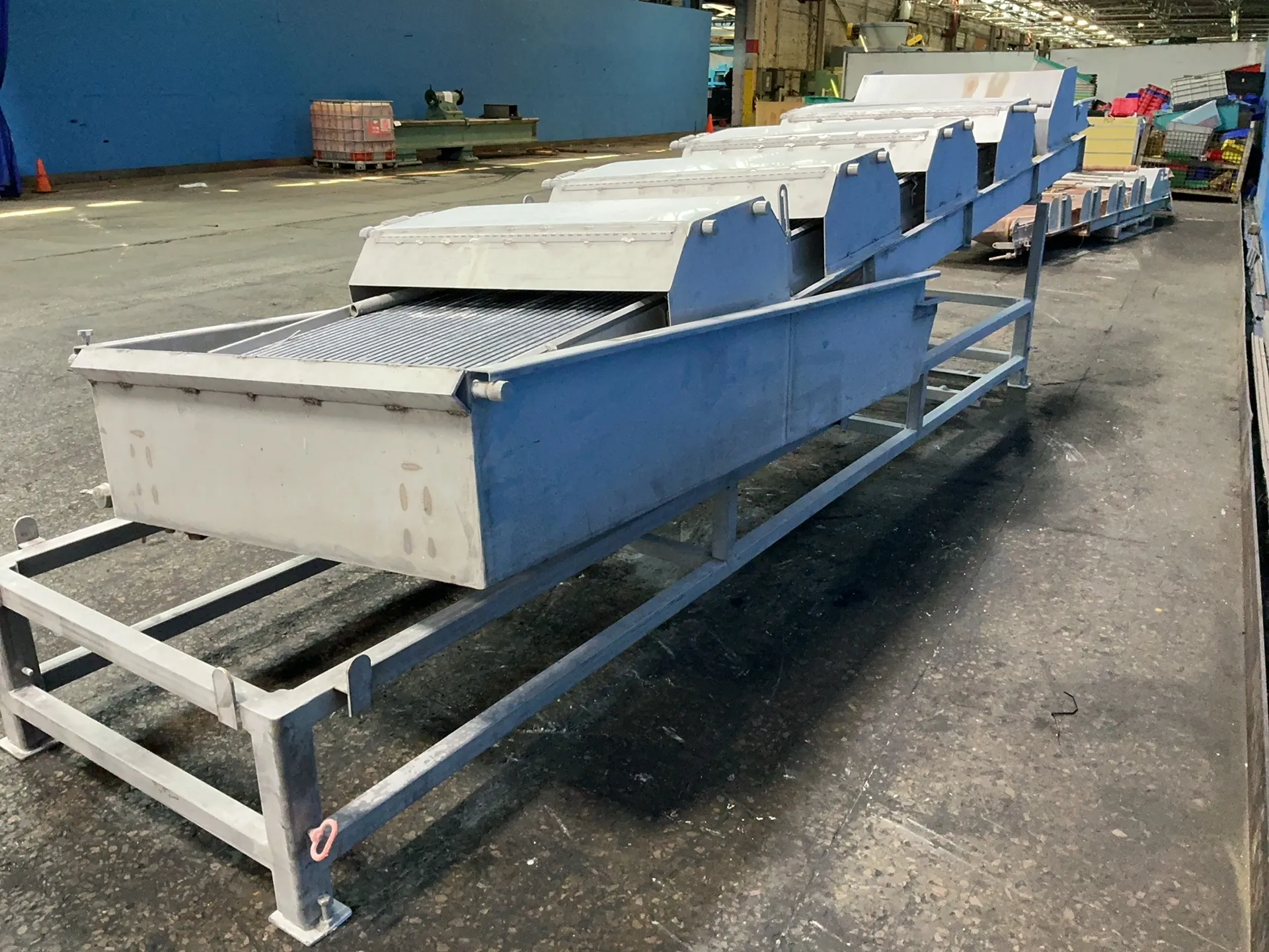 32" x 205", cooling conveyor, 245 gallon tub - Image 5