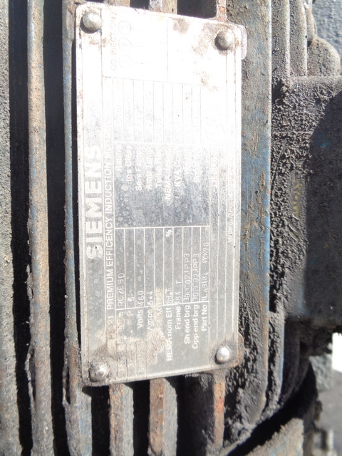 5 HP Philadelphia Mixing Solutions #PTES-06, 25.7:1 ratio, IRPM 1750, ORPM 68, w/stand - Image 4