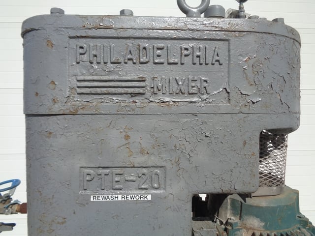 30 HP Philadelphia Mixing Solutions #PTE-20, IRPM 1750, ORPM 56,31.2:1 ratio - Image 5